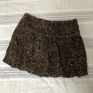 Cheetah Bubble Skirt